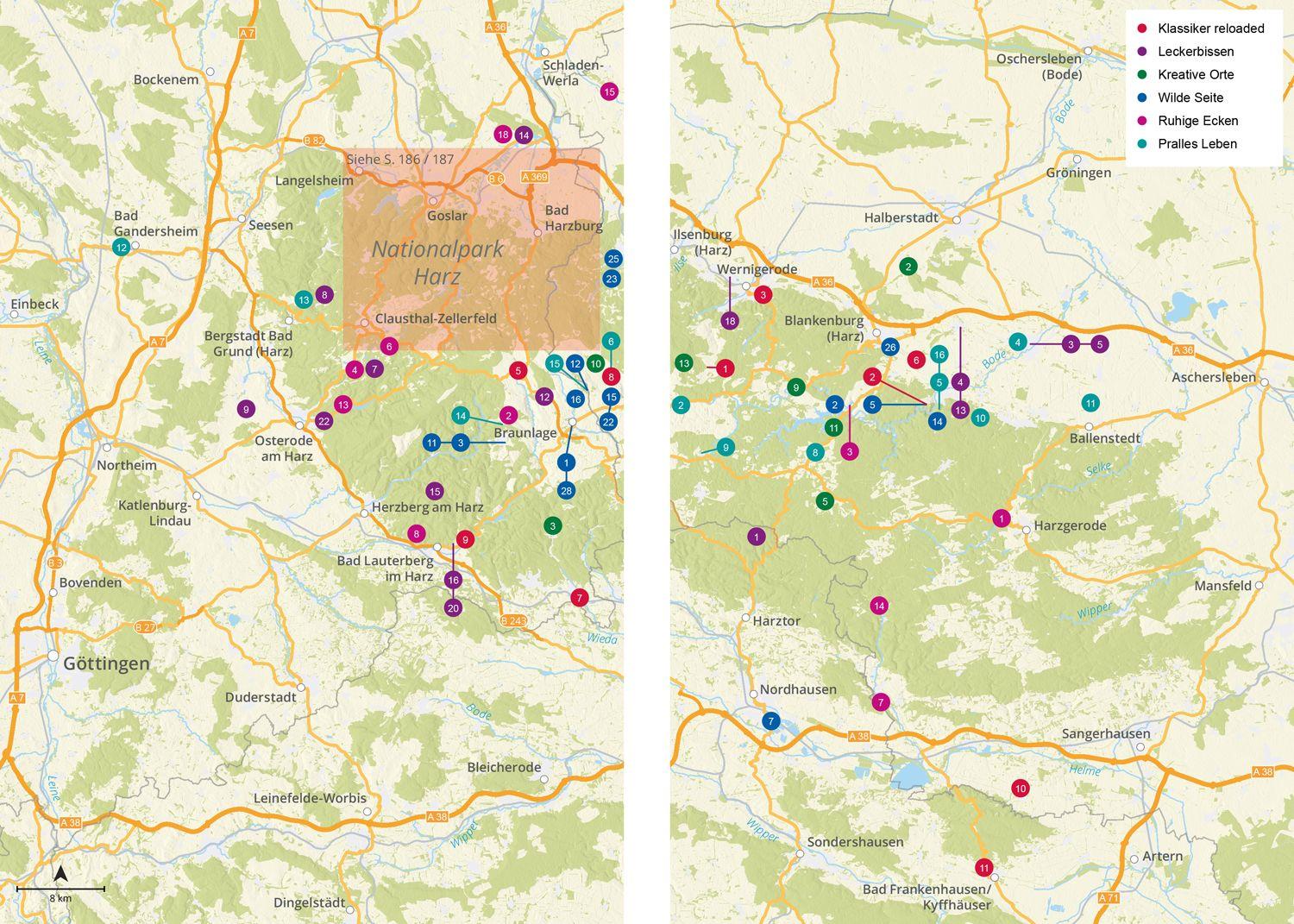 Beispielinhalt (Bild) MARCO POLO Insider-Trips Harz