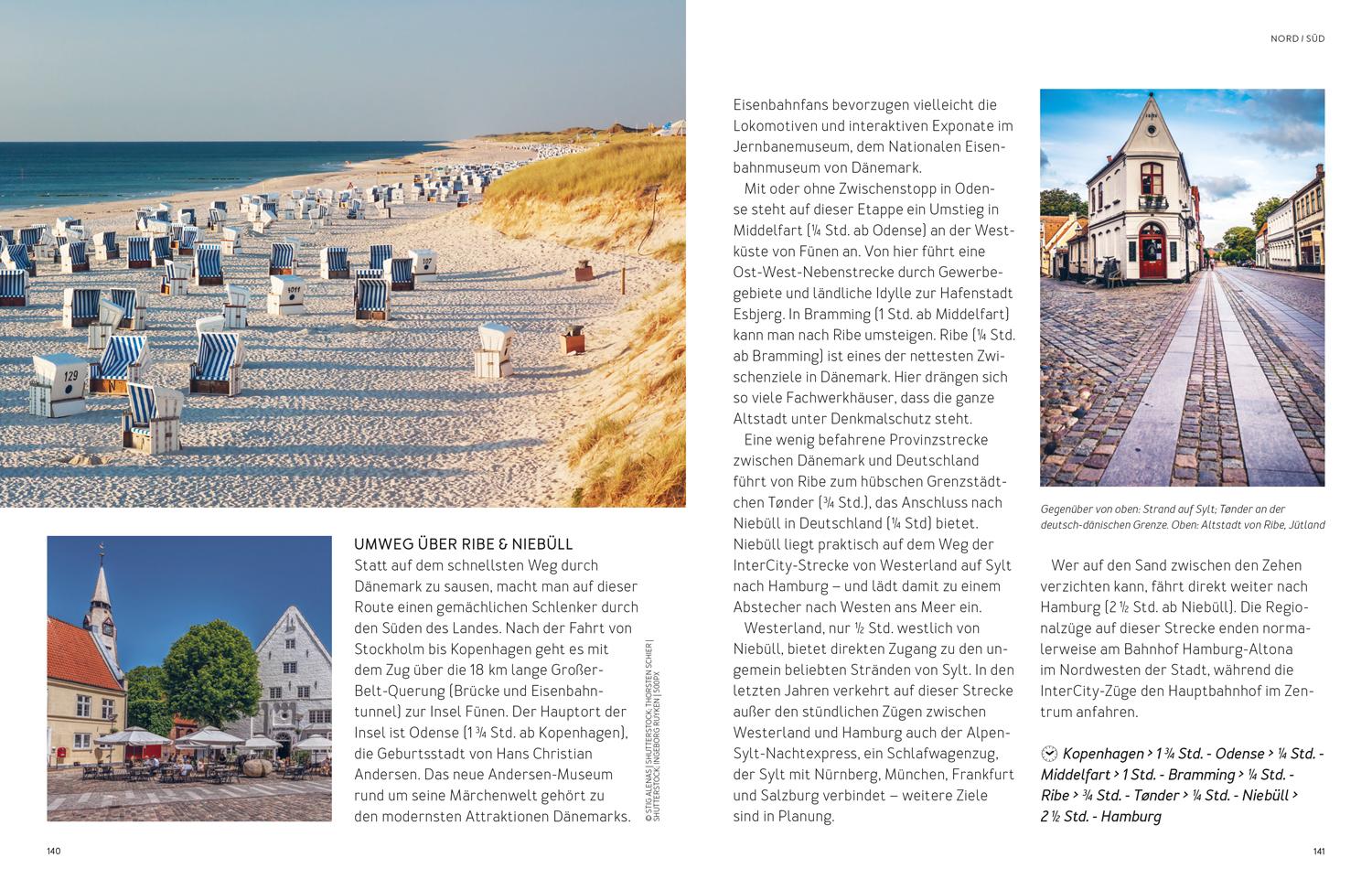 Beispielinhalt (Bild) LONELY PLANET Bildband Entdecke Europa mit dem Zug
