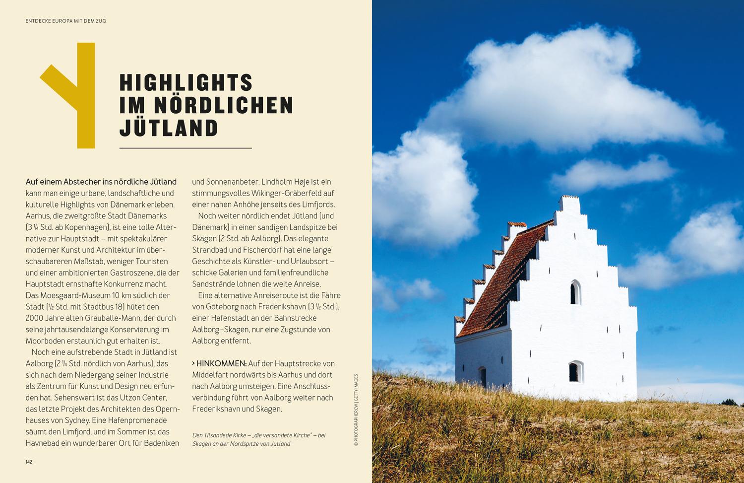 Beispielinhalt (Bild) LONELY PLANET Bildband Entdecke Europa mit dem Zug