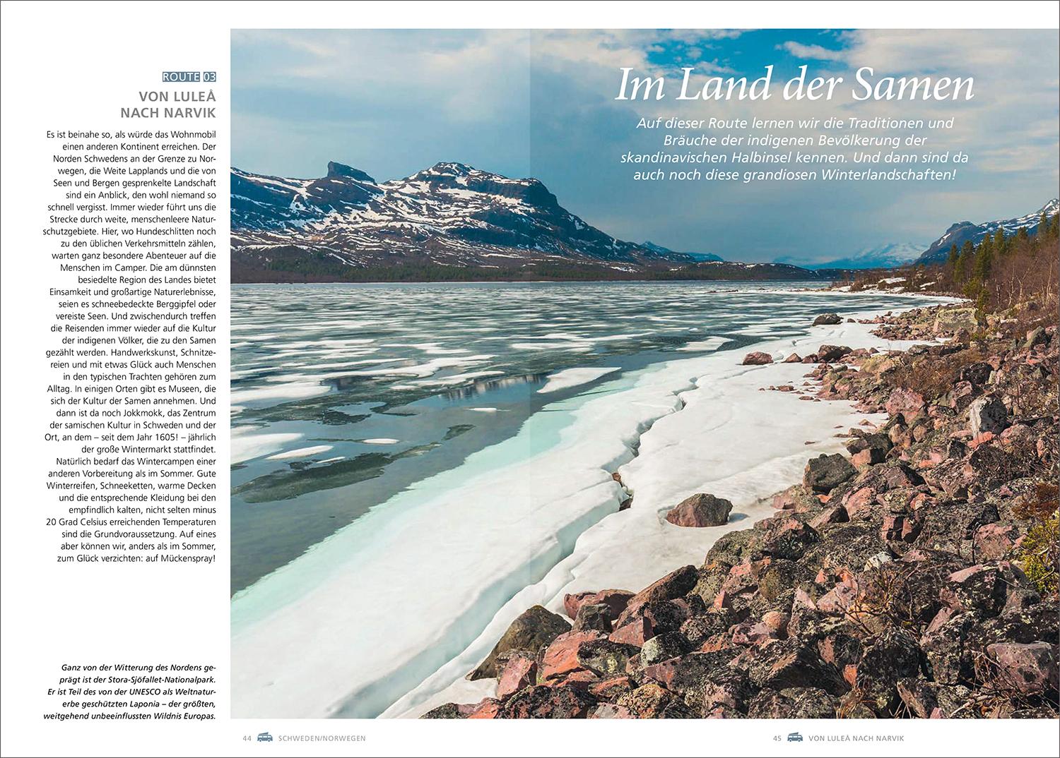 Beispielinhalt (Bild) KUNTH Mit dem Wohnmobil im Winter durch ganz Europa