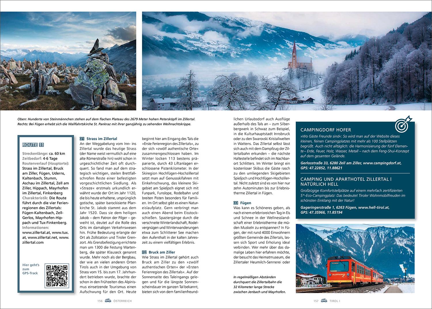 Beispielinhalt (Bild) KUNTH Mit dem Wohnmobil im Winter durch ganz Europa