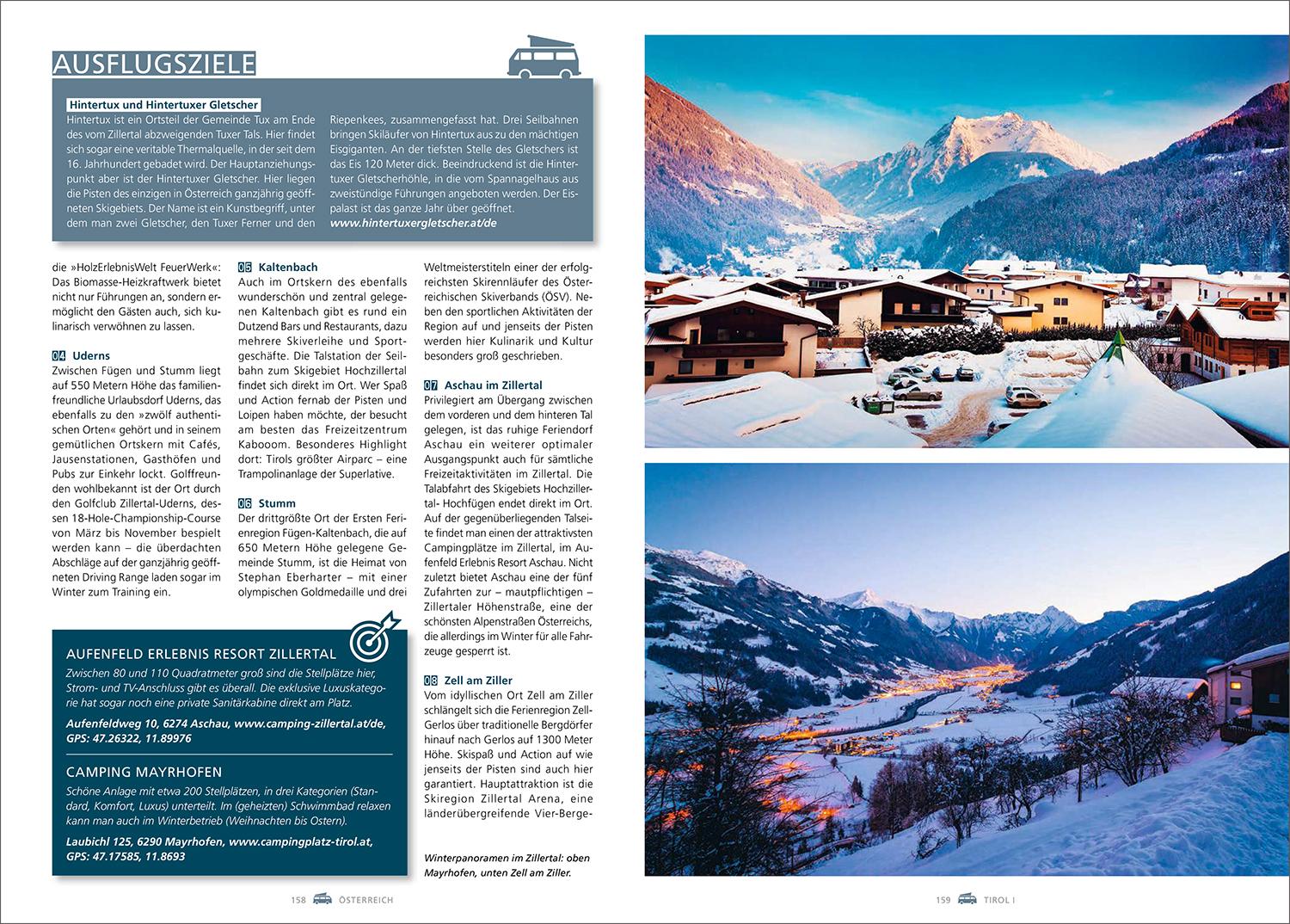 Beispielinhalt (Bild) KUNTH Mit dem Wohnmobil im Winter durch ganz Europa