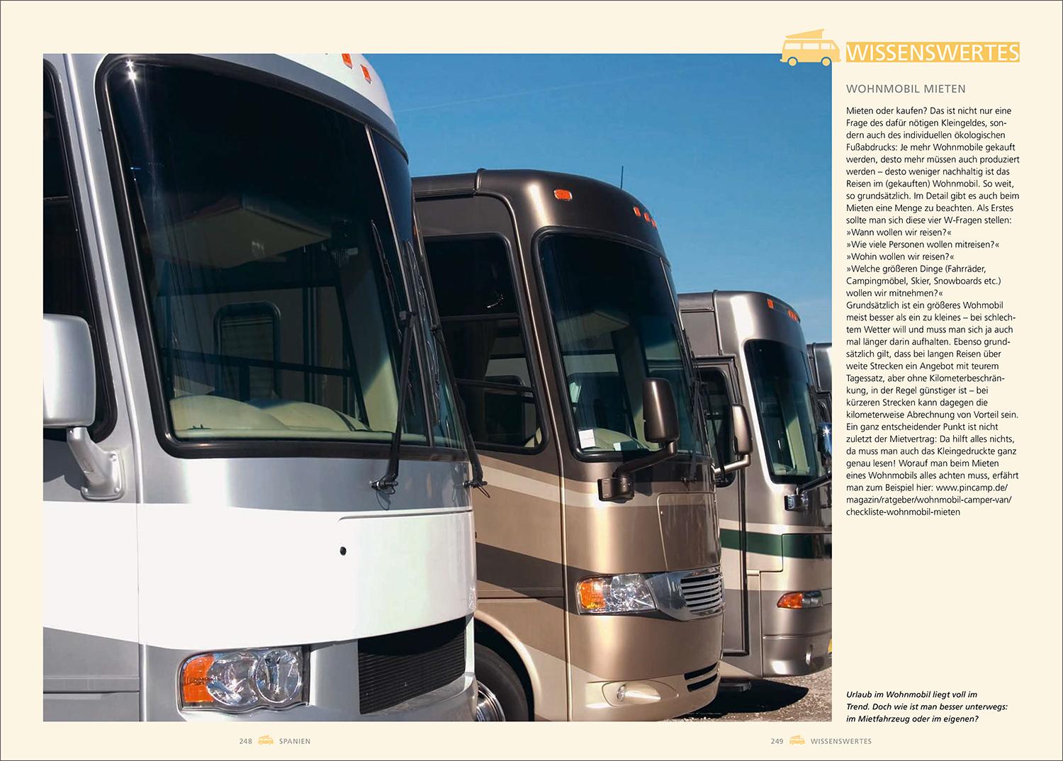 Beispielinhalt (Bild) KUNTH Mit dem Wohnmobil im Winter durch ganz Europa