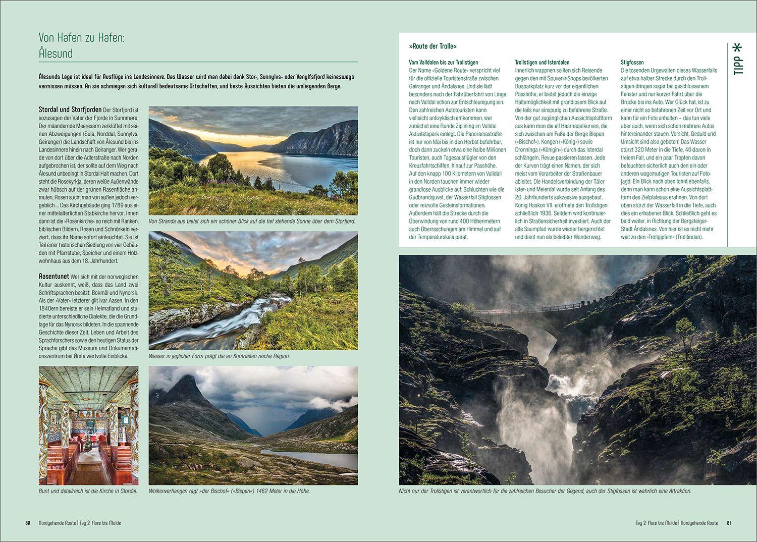 Beispielinhalt (Bild) KUNTH Unterwegs mit Hurtigruten