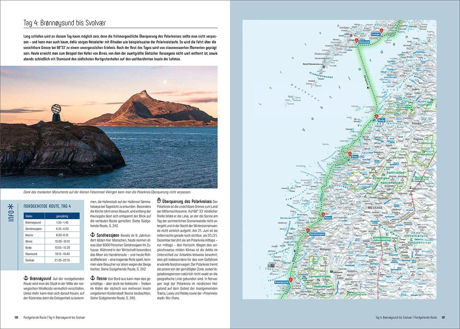 Beispielinhalt (Bild) KUNTH Unterwegs mit Hurtigruten