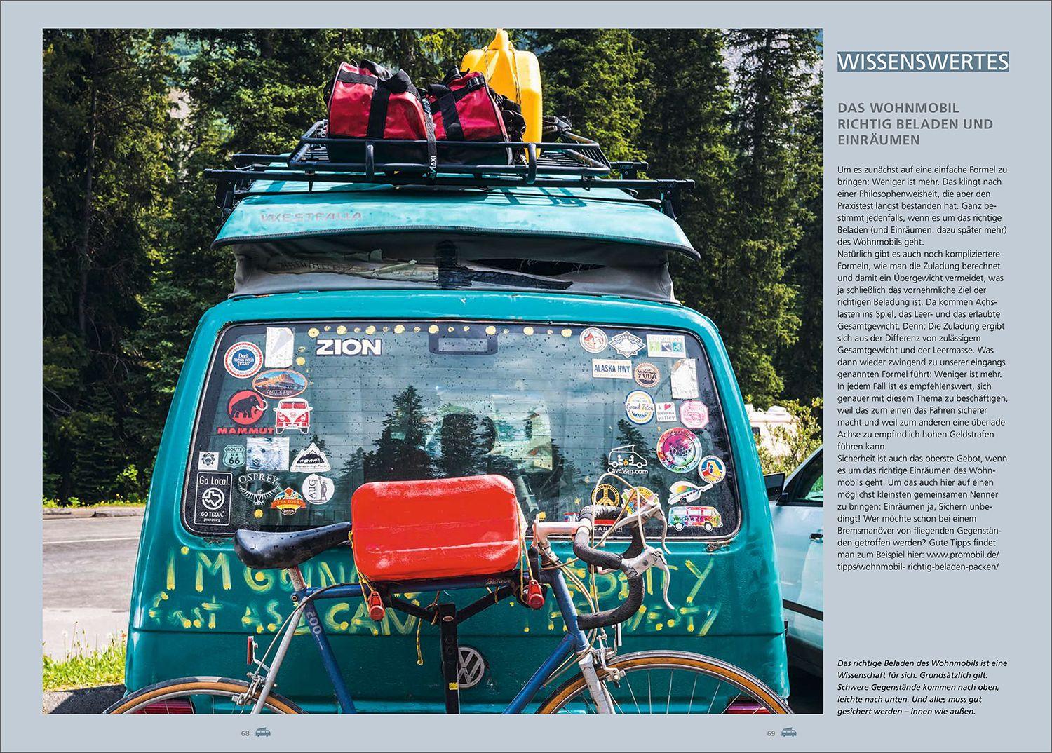 Beispielinhalt (Bild) KUNTH Mit dem Wohnmobil in 60 Städte Europas