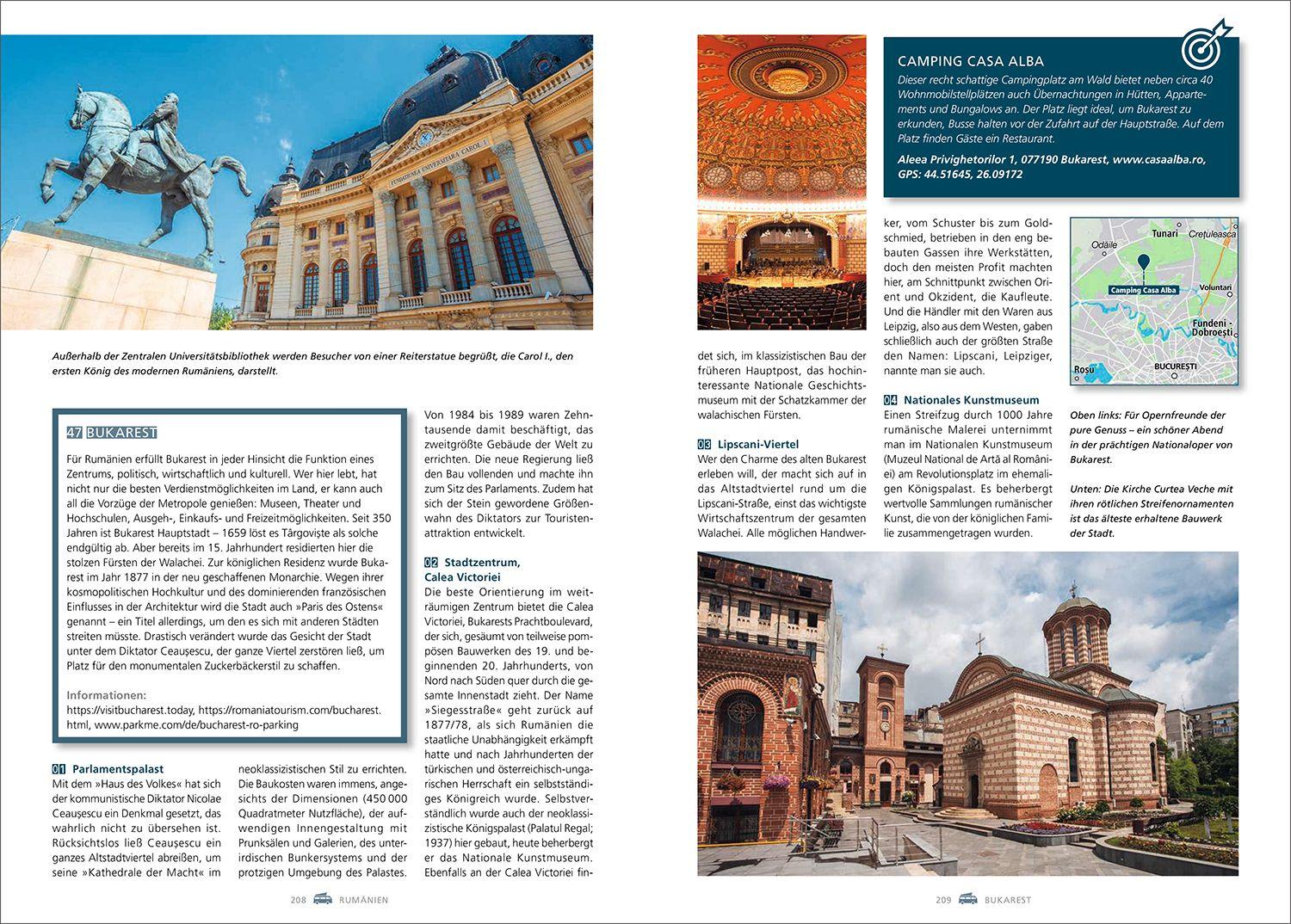 Beispielinhalt (Bild) KUNTH Mit dem Wohnmobil in 60 Städte Europas