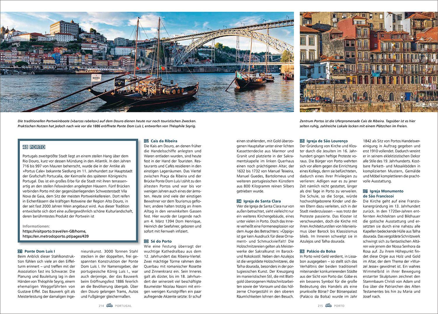 Beispielinhalt (Bild) KUNTH Mit dem Wohnmobil in 60 Städte Europas