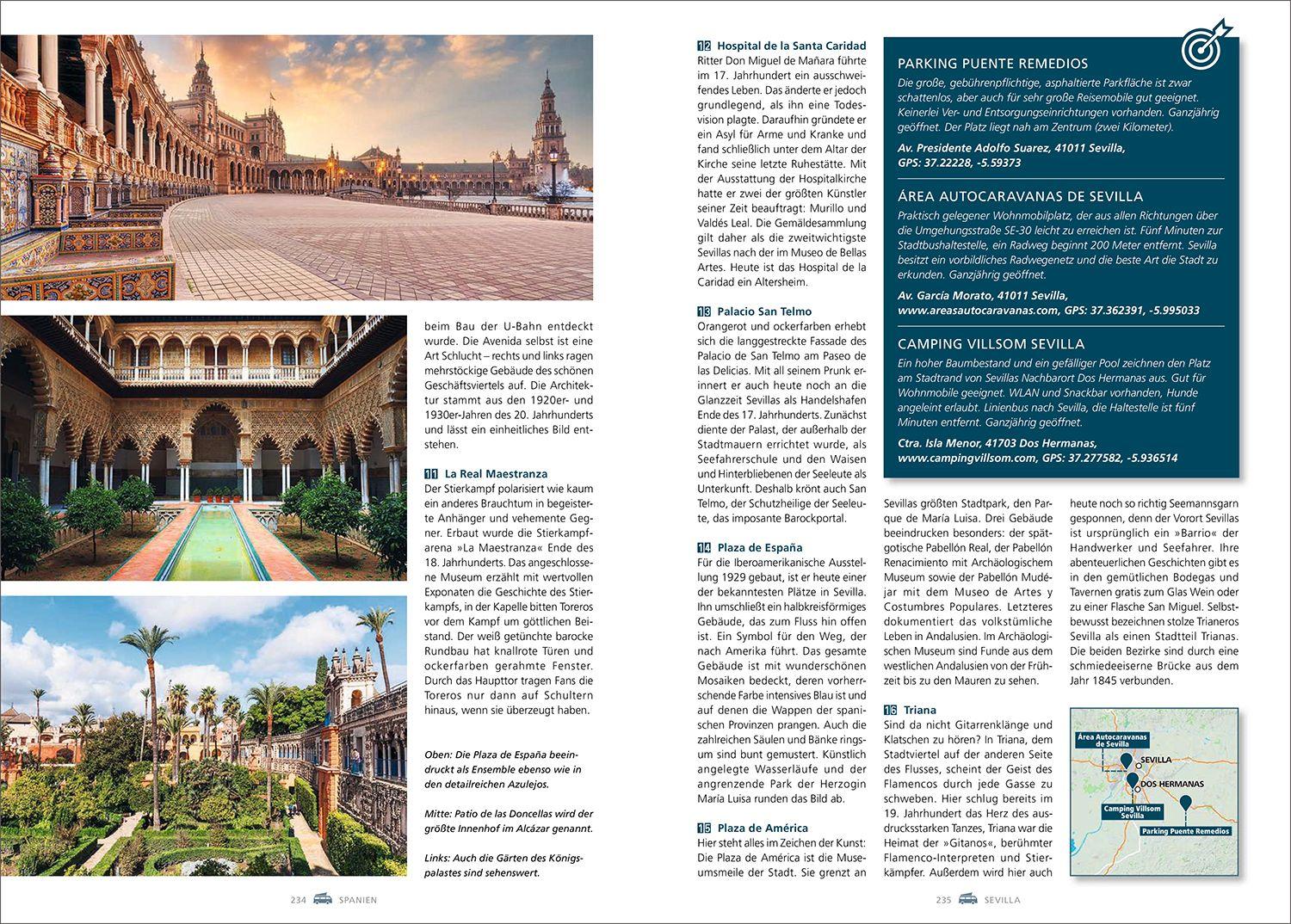 Beispielinhalt (Bild) KUNTH Mit dem Wohnmobil in 60 Städte Europas