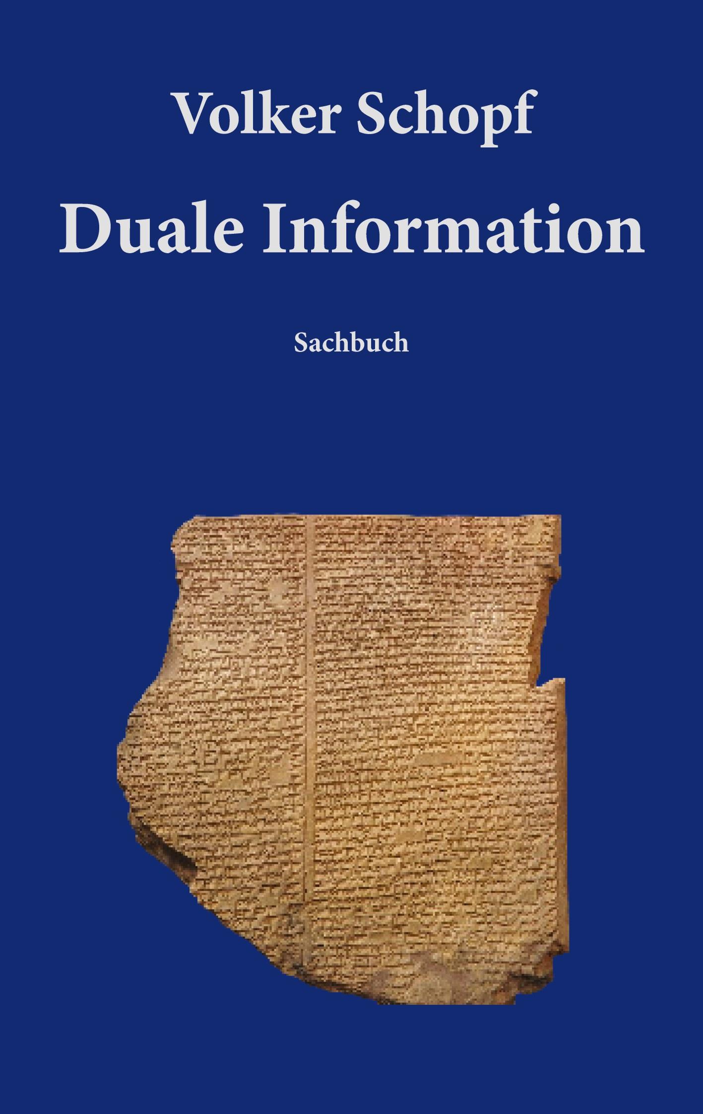 Vorderes Coverbild Duale Information