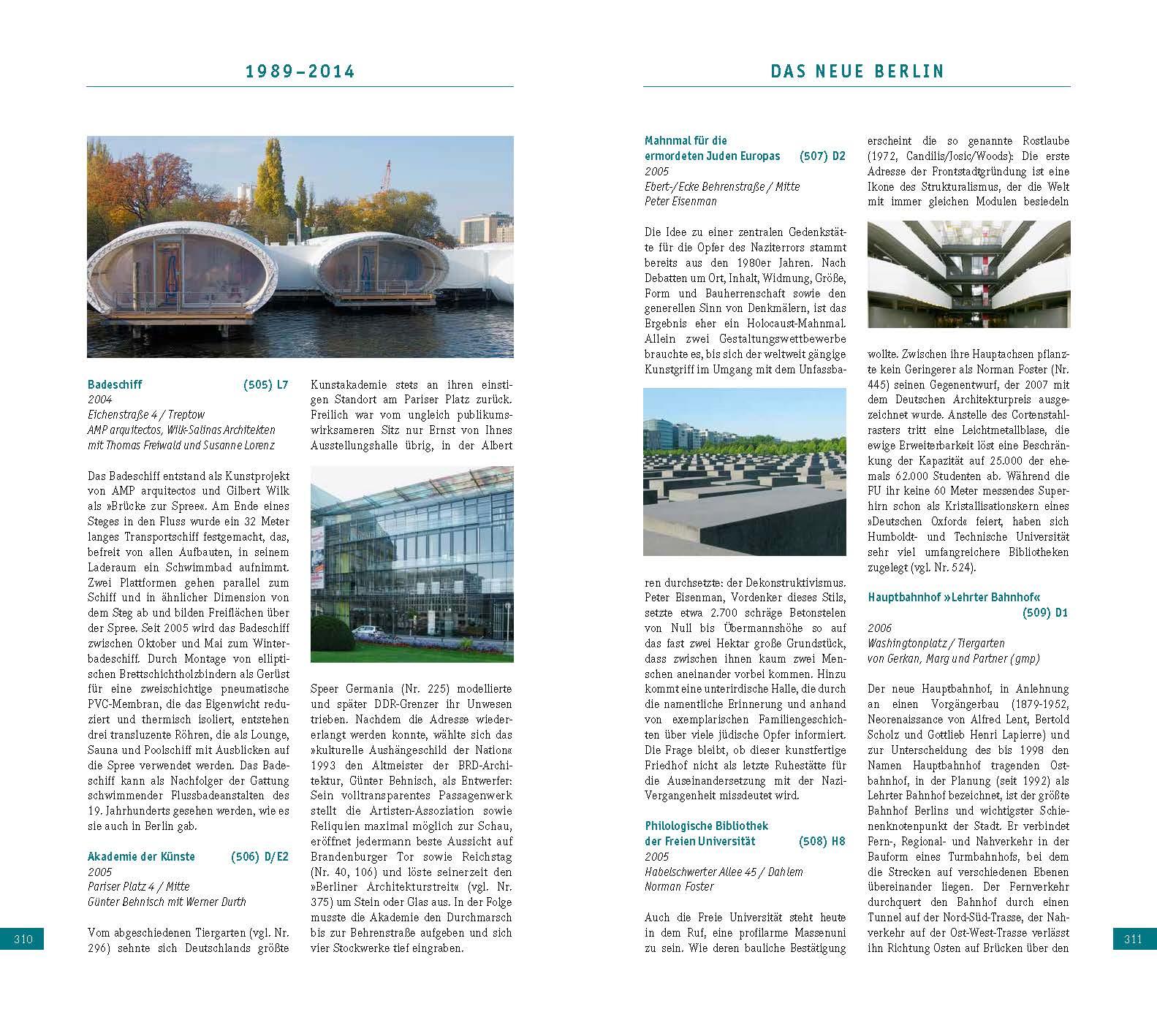 Beispielinhalt (Bild) Berlin. Der Architekturführer