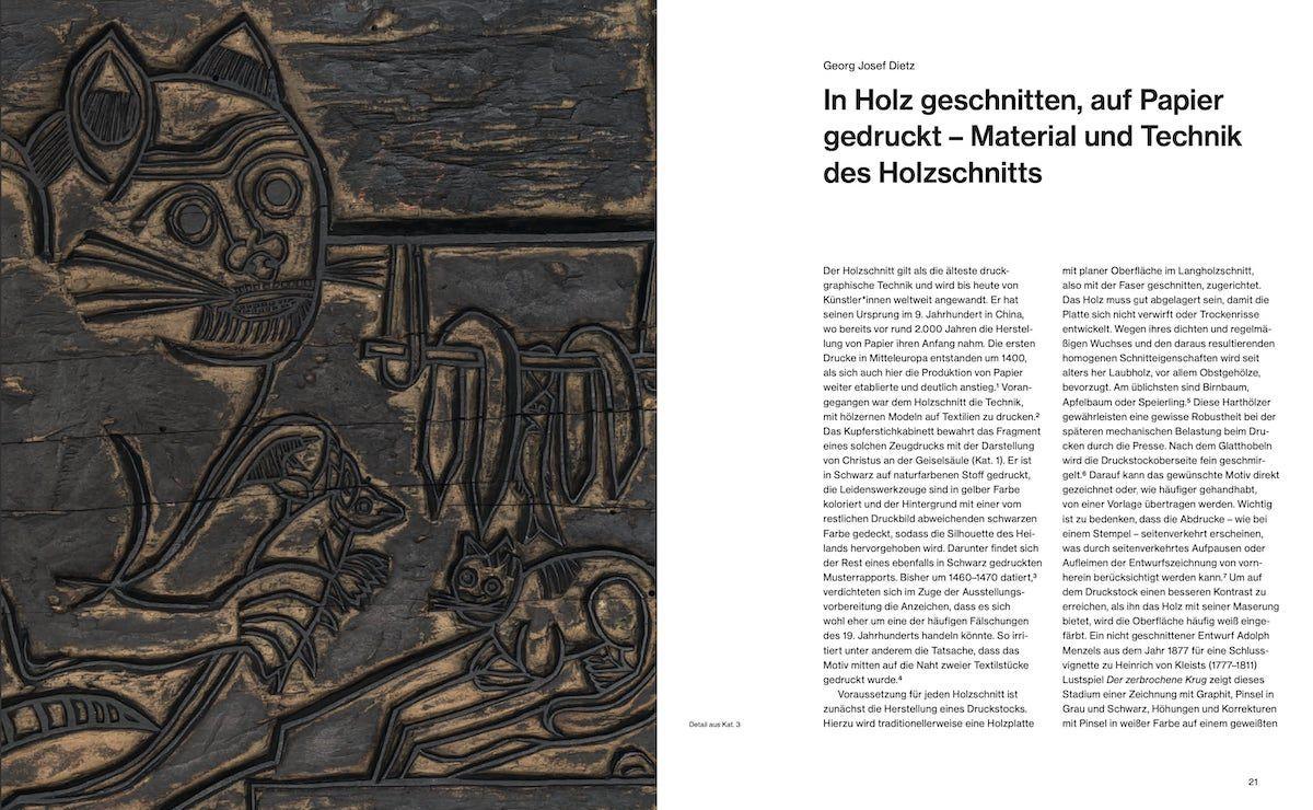 Beispielinhalt (Bild) Holzschnitt
