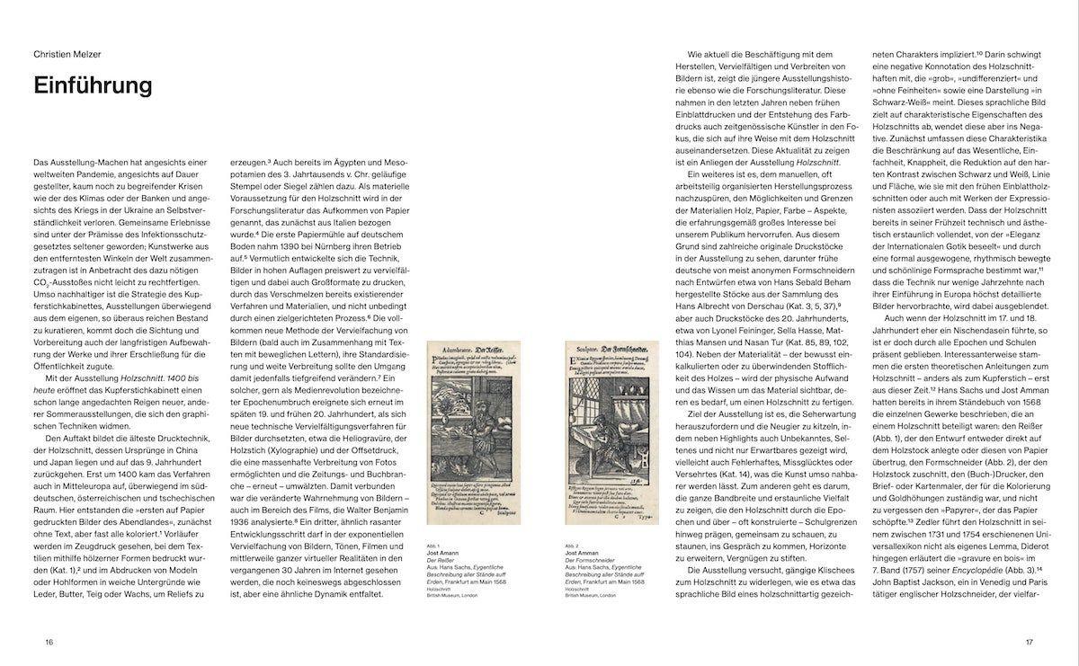 Beispielinhalt (Bild) Holzschnitt