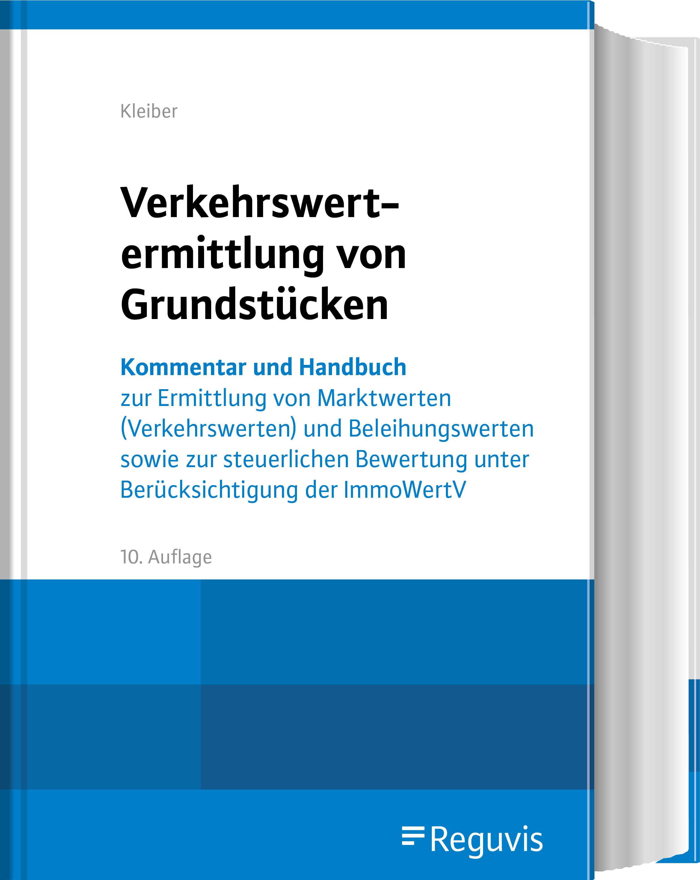 Vorderes Coverbild Verkehrswertermittlung von Grundstücken