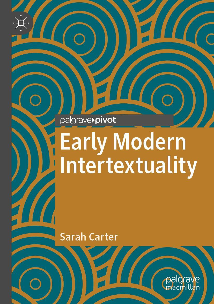 Vorderes Coverbild Early Modern Intertextuality