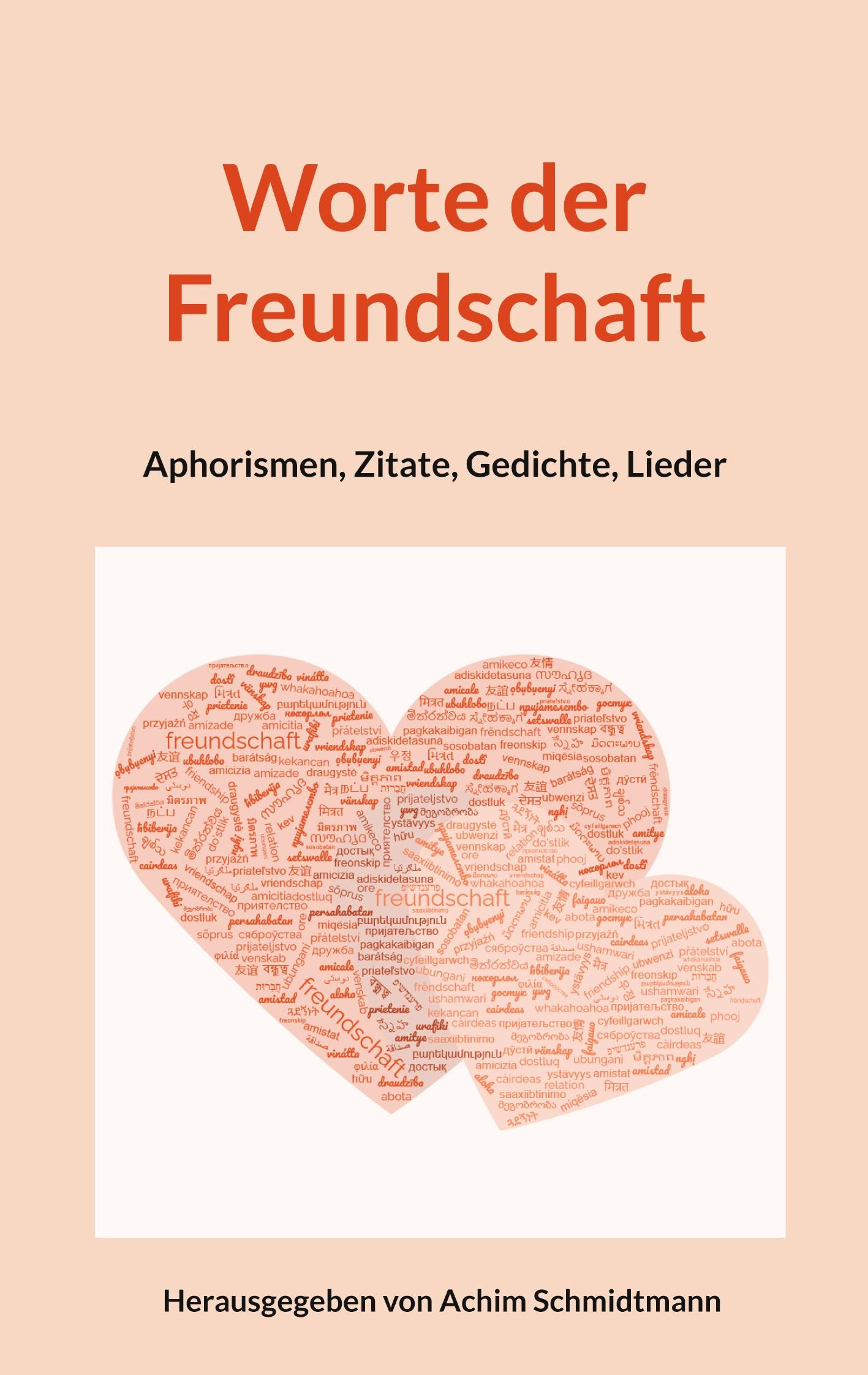 Vorderes Coverbild Worte der Freundschaft