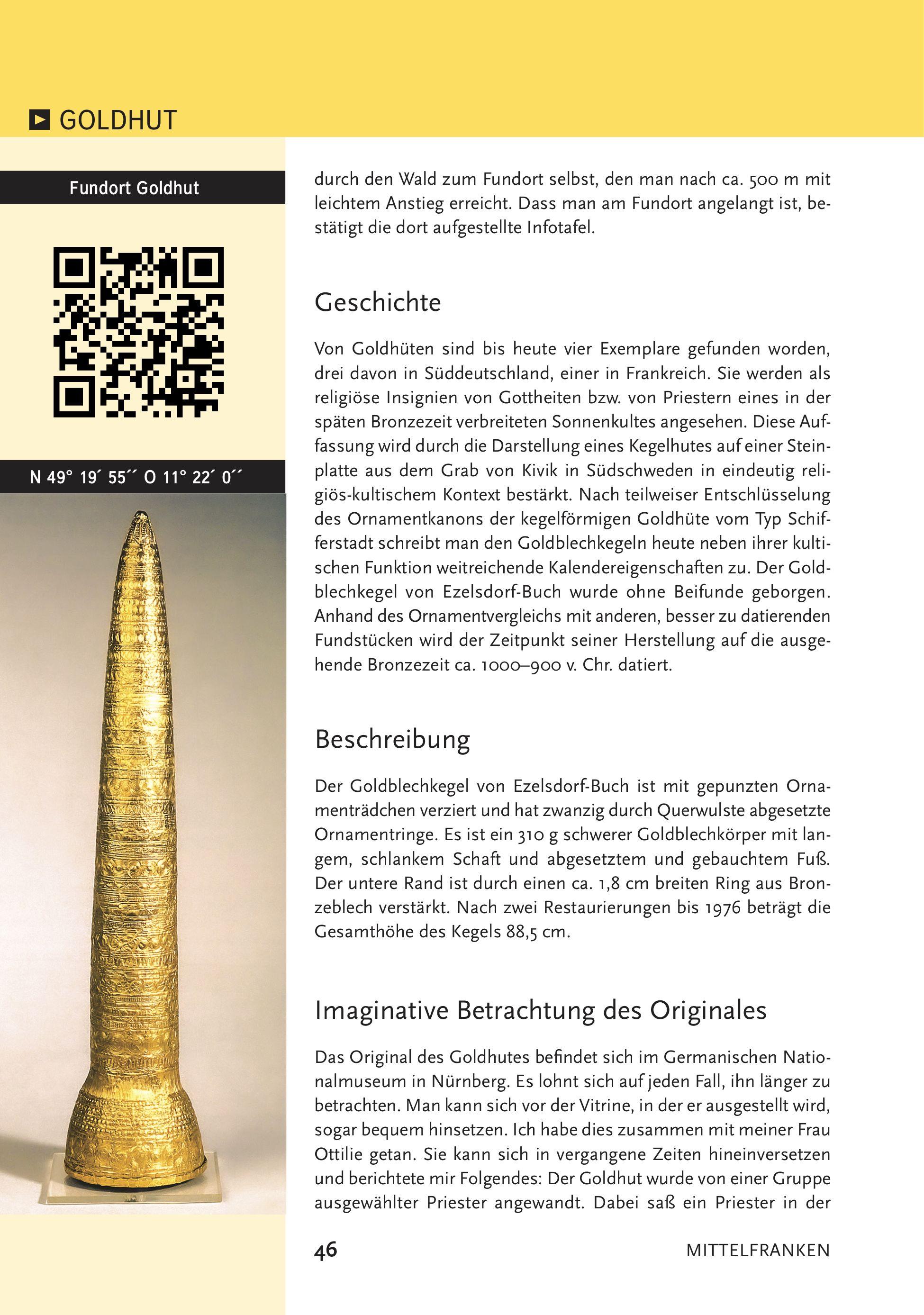 Beispielinhalt (Bild) Kraftplätze in Franken 2