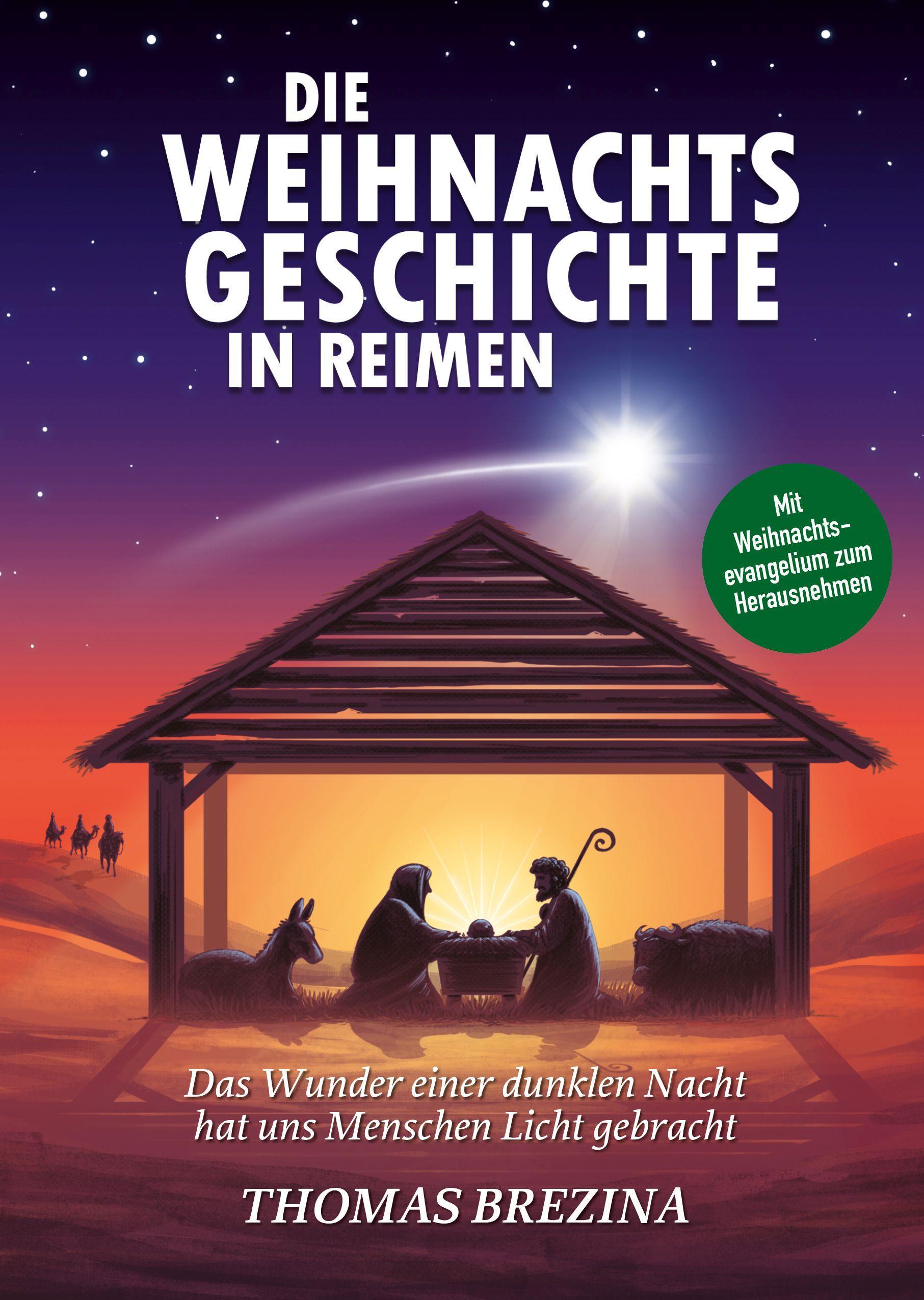 Vorderes Coverbild Die Weihnachtsgeschichte in Reimen