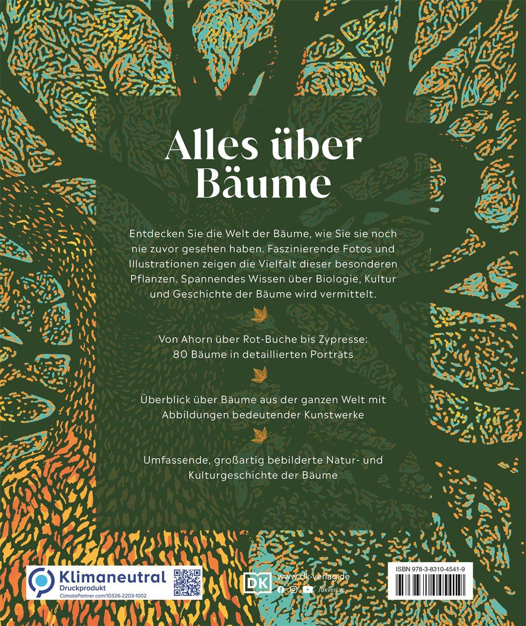 Rückseitencover Bäume - Eine Natur- und Kulturgeschichte