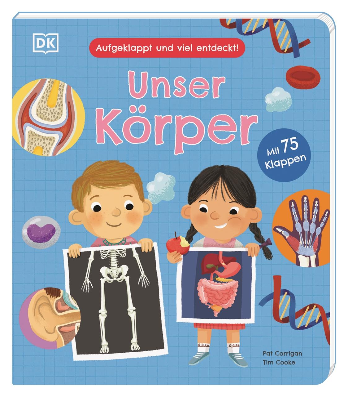 Vorderes Coverbild Aufgeklappt und viel entdeckt! Unser Körper
