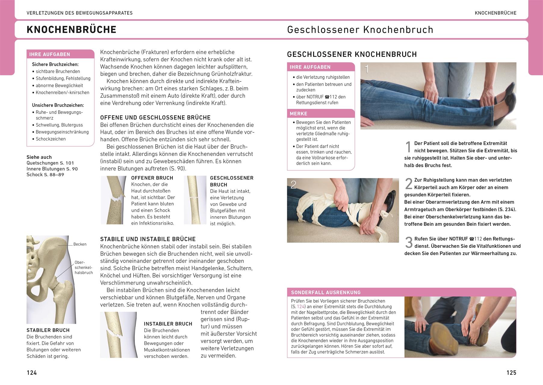 Beispielinhalt (Bild) Erste-Hilfe-Handbuch