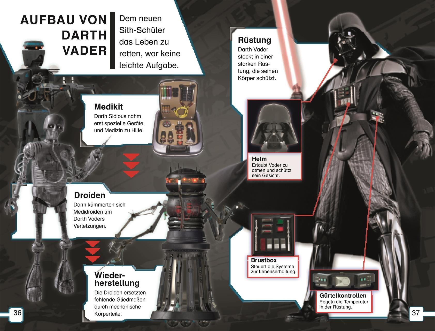 Beispielinhalt (Bild) SUPERLESER! Star Wars(TM) Die Geschichte von Darth Vader