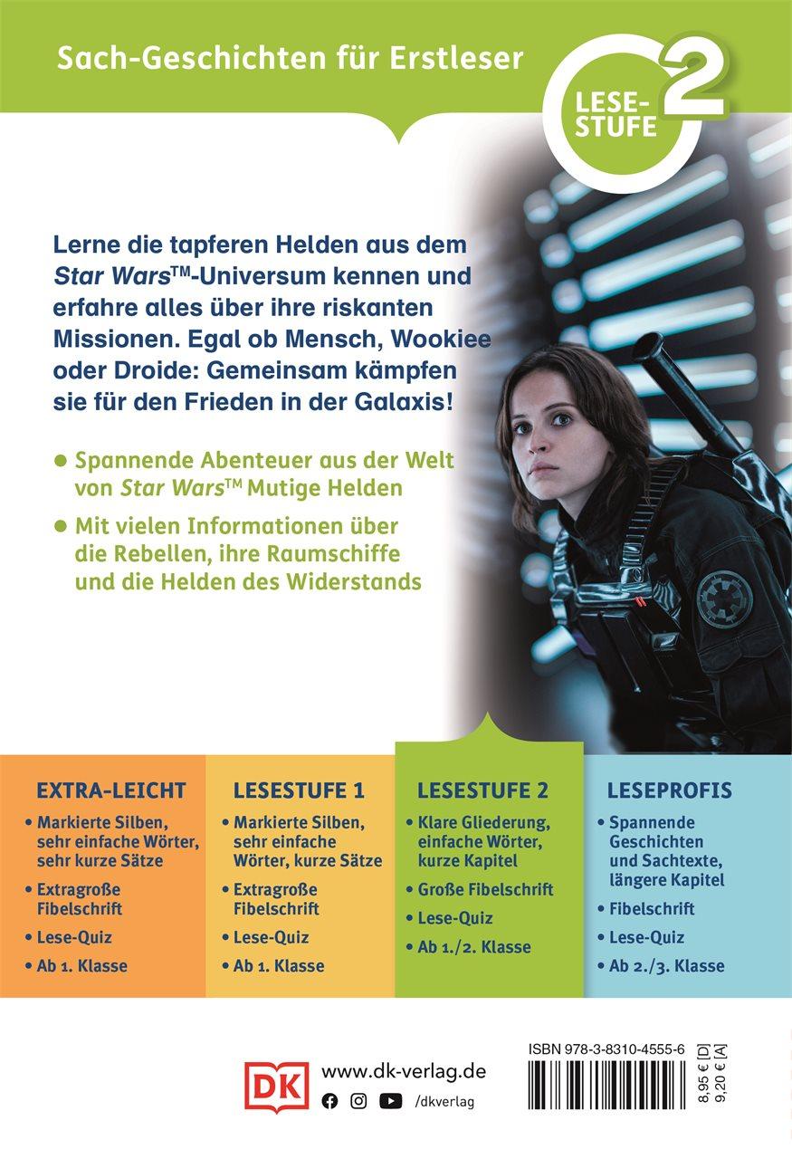 Rückseitencover SUPERLESER! Star Wars(TM) Mutige Helden