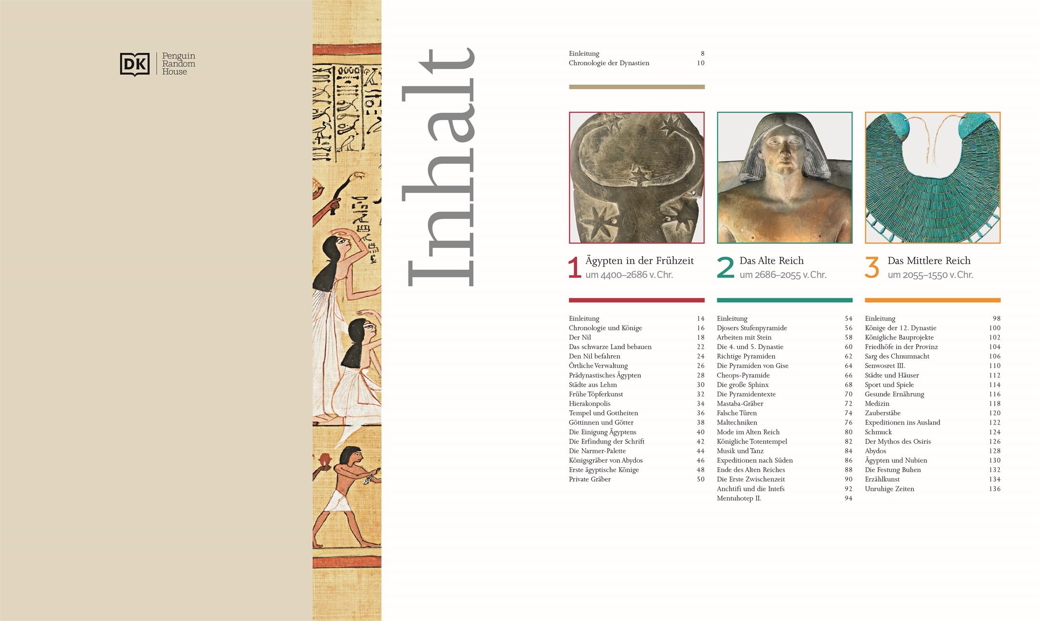 Beispielinhalt (Bild) DK Kulturgeschichte. Das alte Ägypten