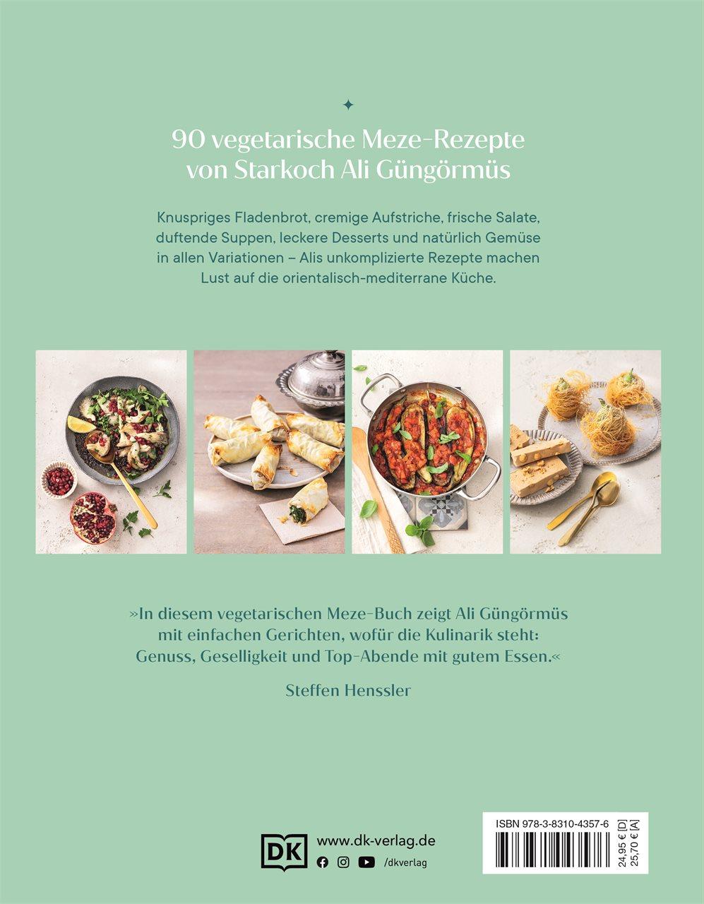 Rückseitencover Meze vegetarisch