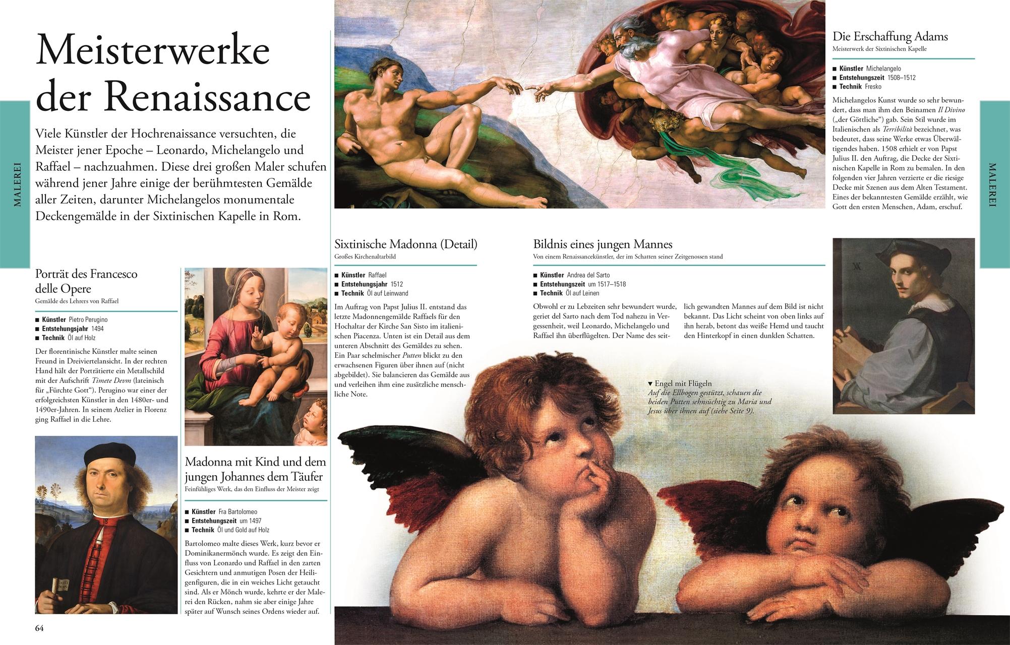 Beispielinhalt (Bild) Wissen für clevere Kids. Kunst für clevere Kids