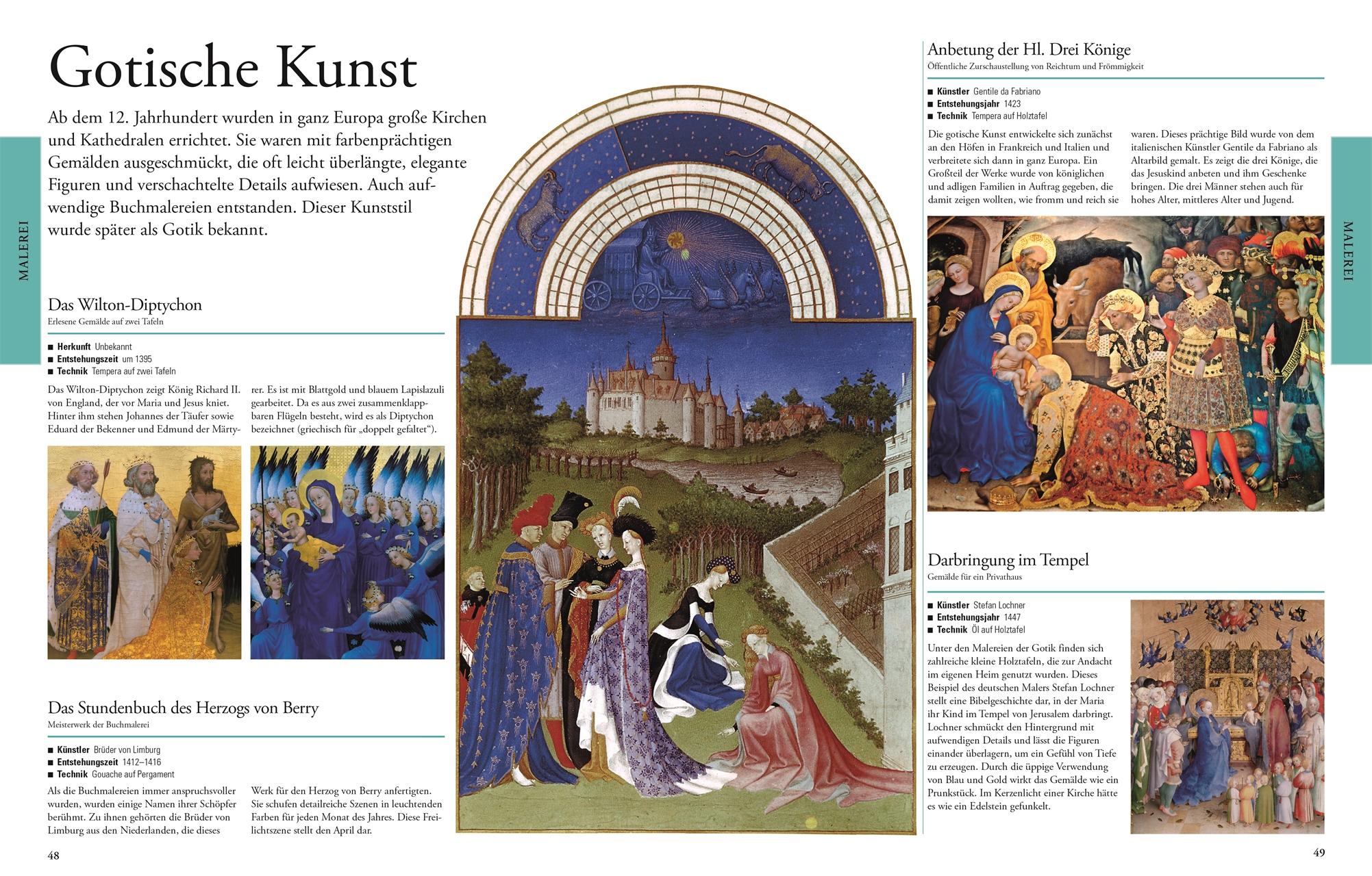 Beispielinhalt (Bild) Wissen für clevere Kids. Kunst für clevere Kids
