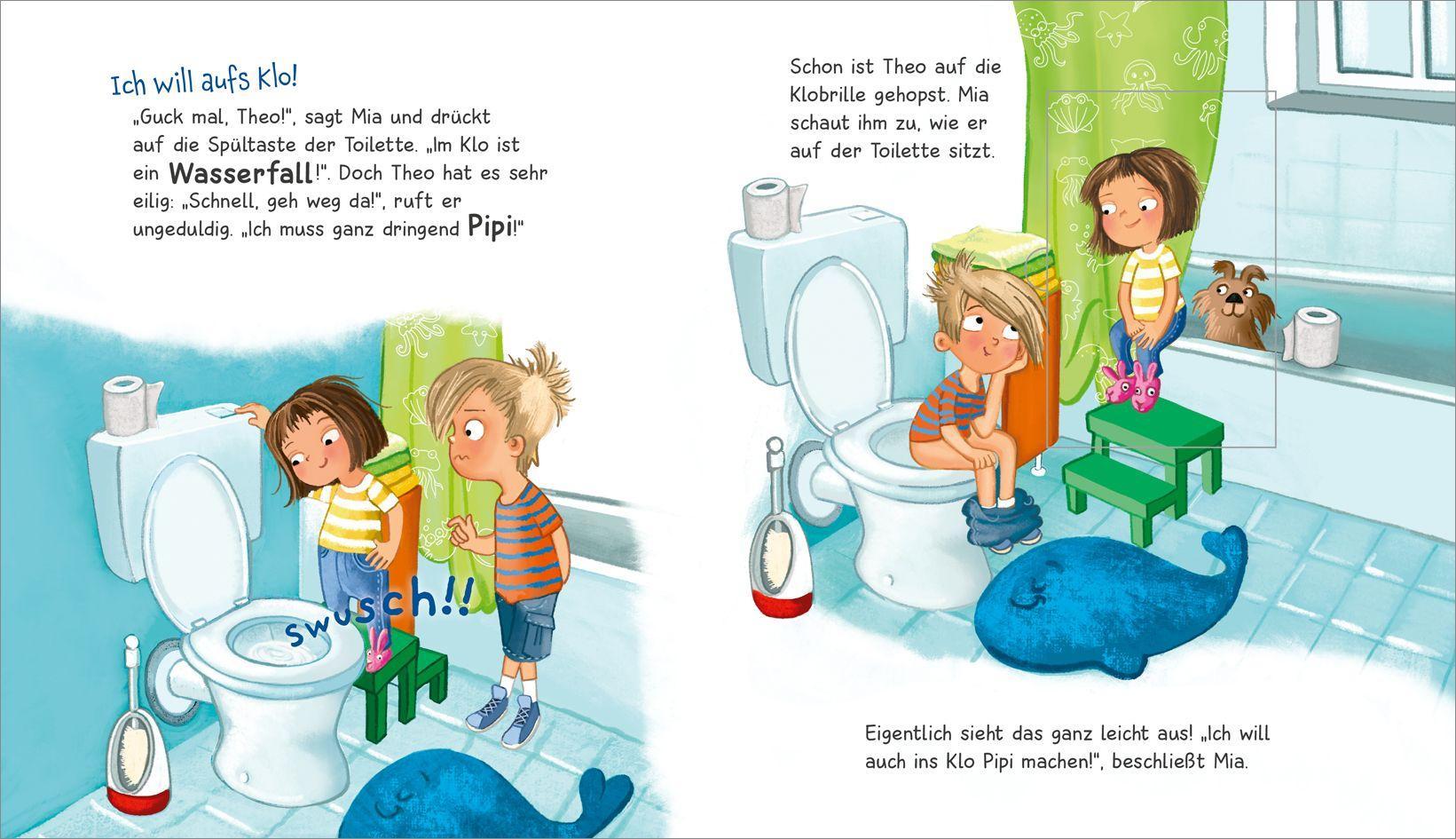 Beispielinhalt (Bild) WAS IST WAS Meine Welt Band 6 Ich gehe aufs Klo!