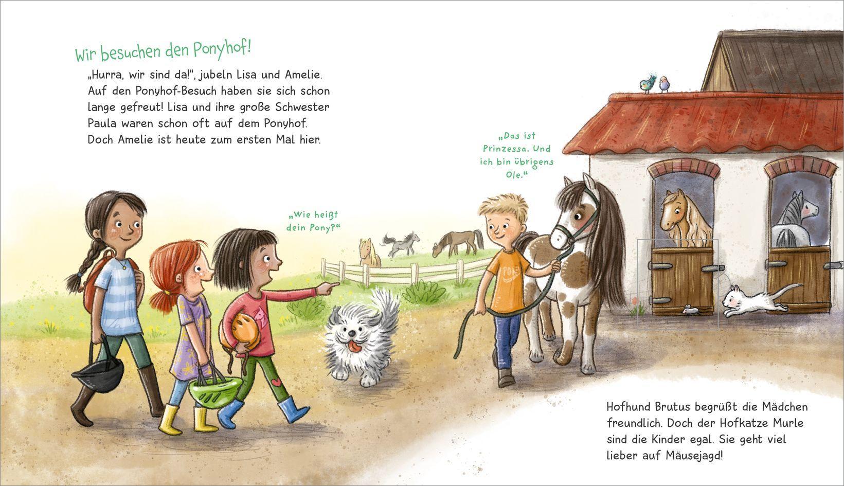Beispielinhalt (Bild) WAS IST WAS Meine Welt Band 7 Ich mag Ponys!