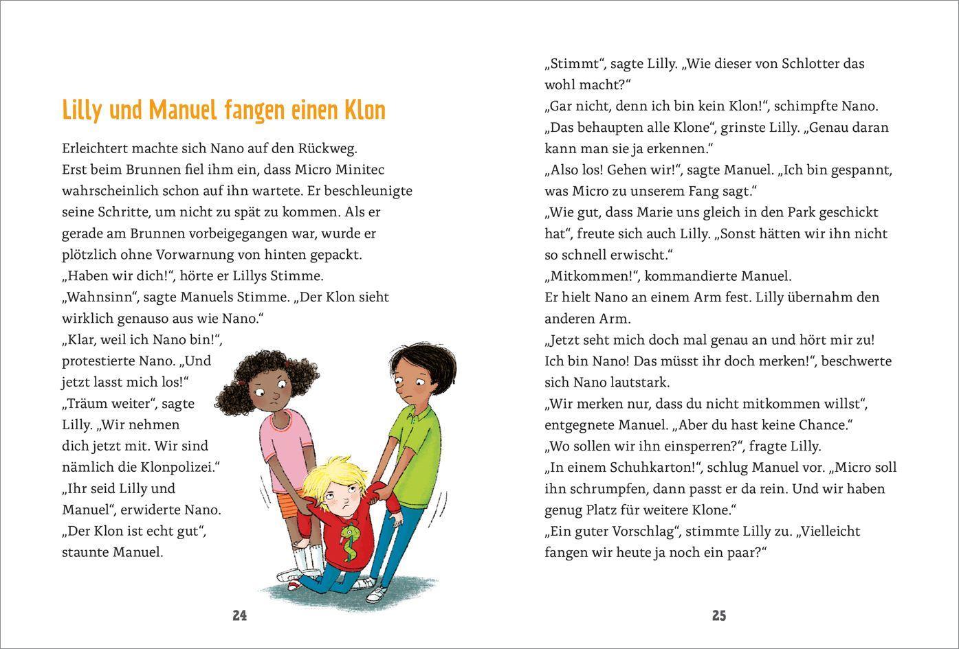 Beispielinhalt (Bild) Der kleine Medicus. Band 7. Klon-Gefahr!