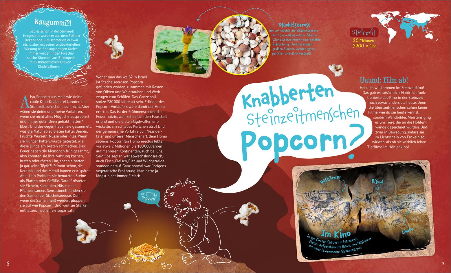 Beispielinhalt (Bild) Vom Mammut bis zur Mondlandung. Eine erstaunliche Reise durch die Weltgeschichte