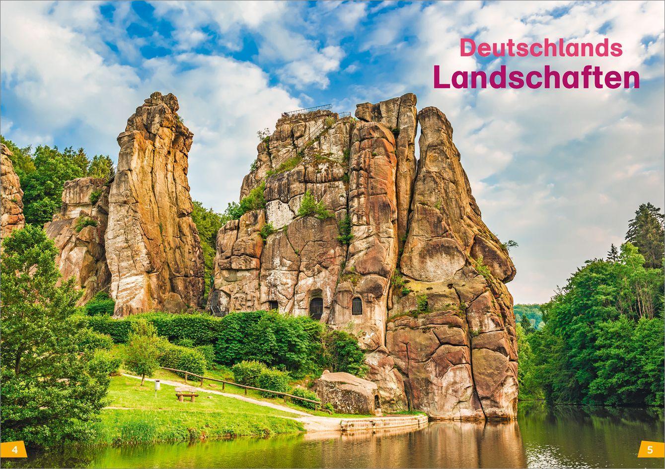 Beispielinhalt (Bild) WAS IST WAS Erstes Lesen Band 21. Deutschland