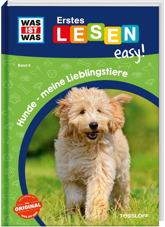 Vorderes Coverbild WAS IST WAS Erstes Lesen easy! Band 9. Hunde - meine Lieblingstiere