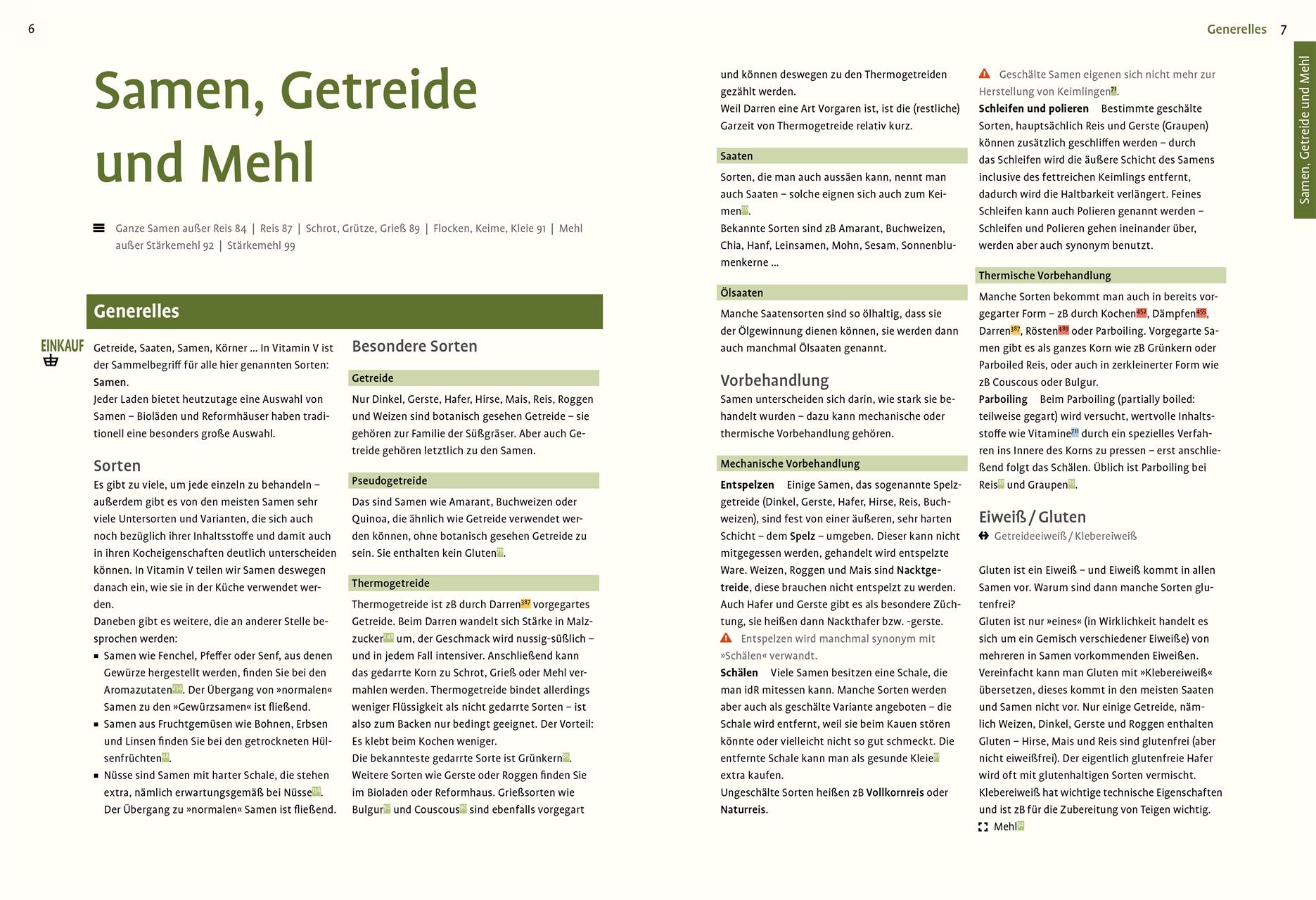 Beispielinhalt (Bild) Praxiswissen vegetarische und vegane Küche