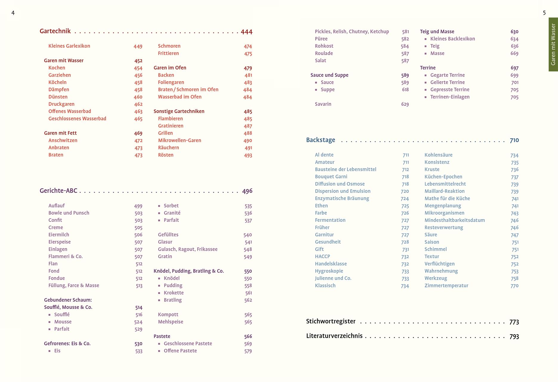Beispielinhalt (Bild) Praxiswissen vegetarische und vegane Küche