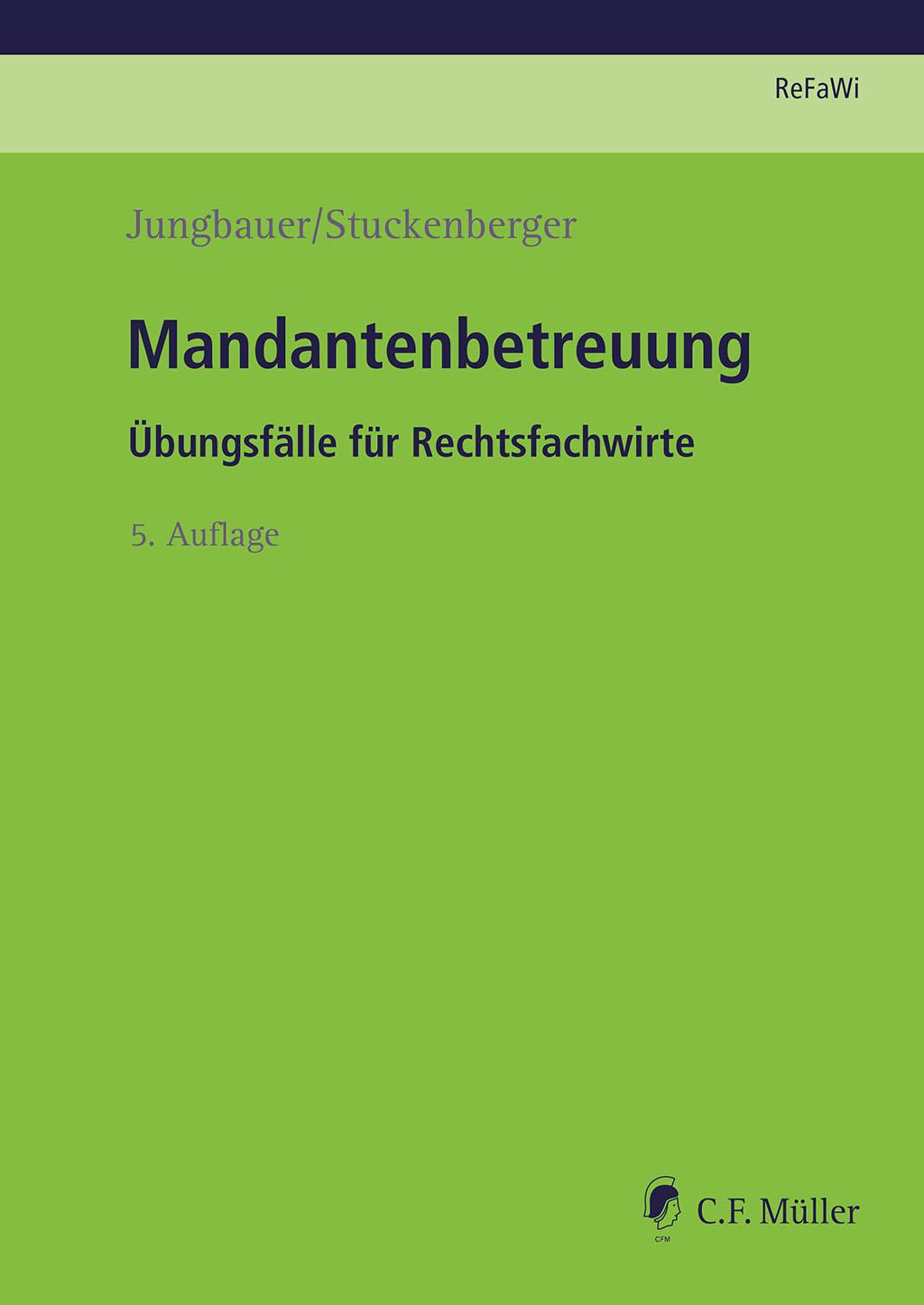 Vorderes Coverbild Mandantenbetreuung