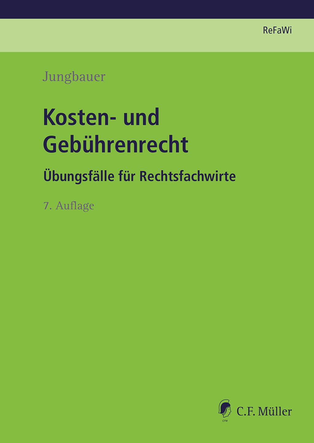 Vorderes Coverbild Kosten- und Gebührenrecht