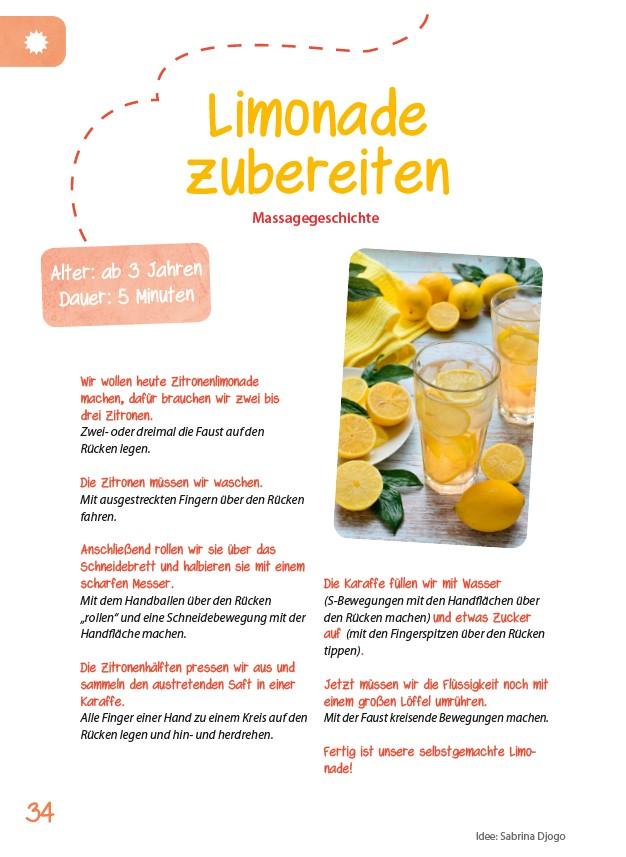 Beispielinhalt (Bild) Das Kita-Jahreszeitenbuch: Massagegeschichten