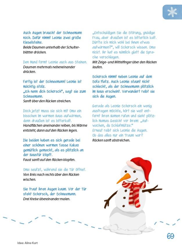 Beispielinhalt (Bild) Das Kita-Jahreszeitenbuch: Massagegeschichten