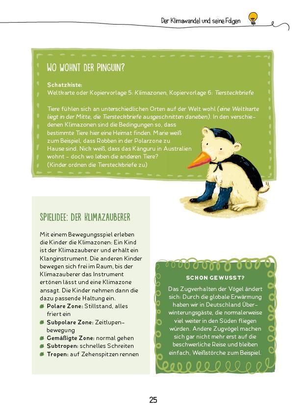 Beispielinhalt (Bild) Die Kita-Umwelt-Retter: Wetter & Klima