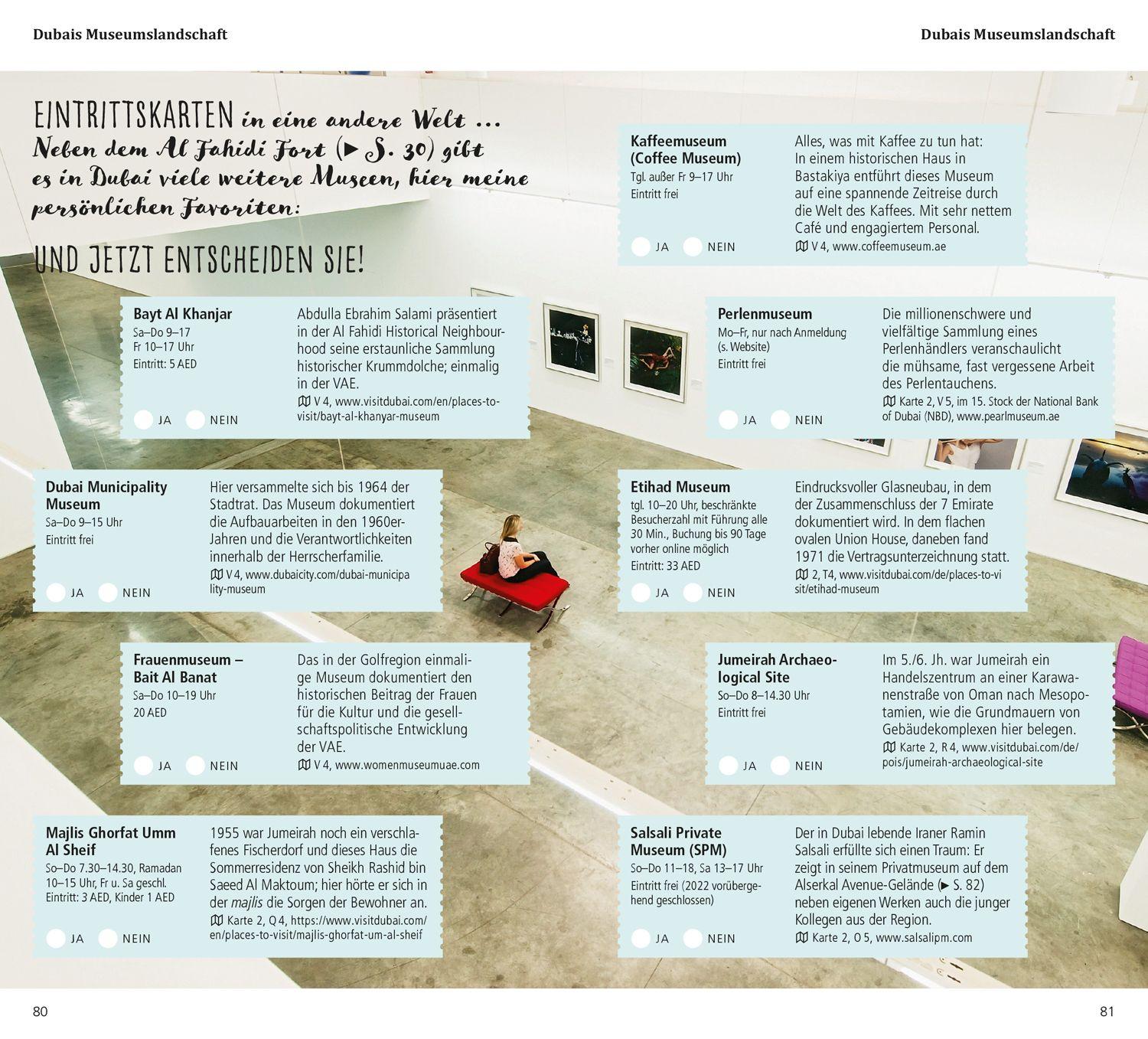 Beispielinhalt (Bild) DuMont direkt Reiseführer Dubai