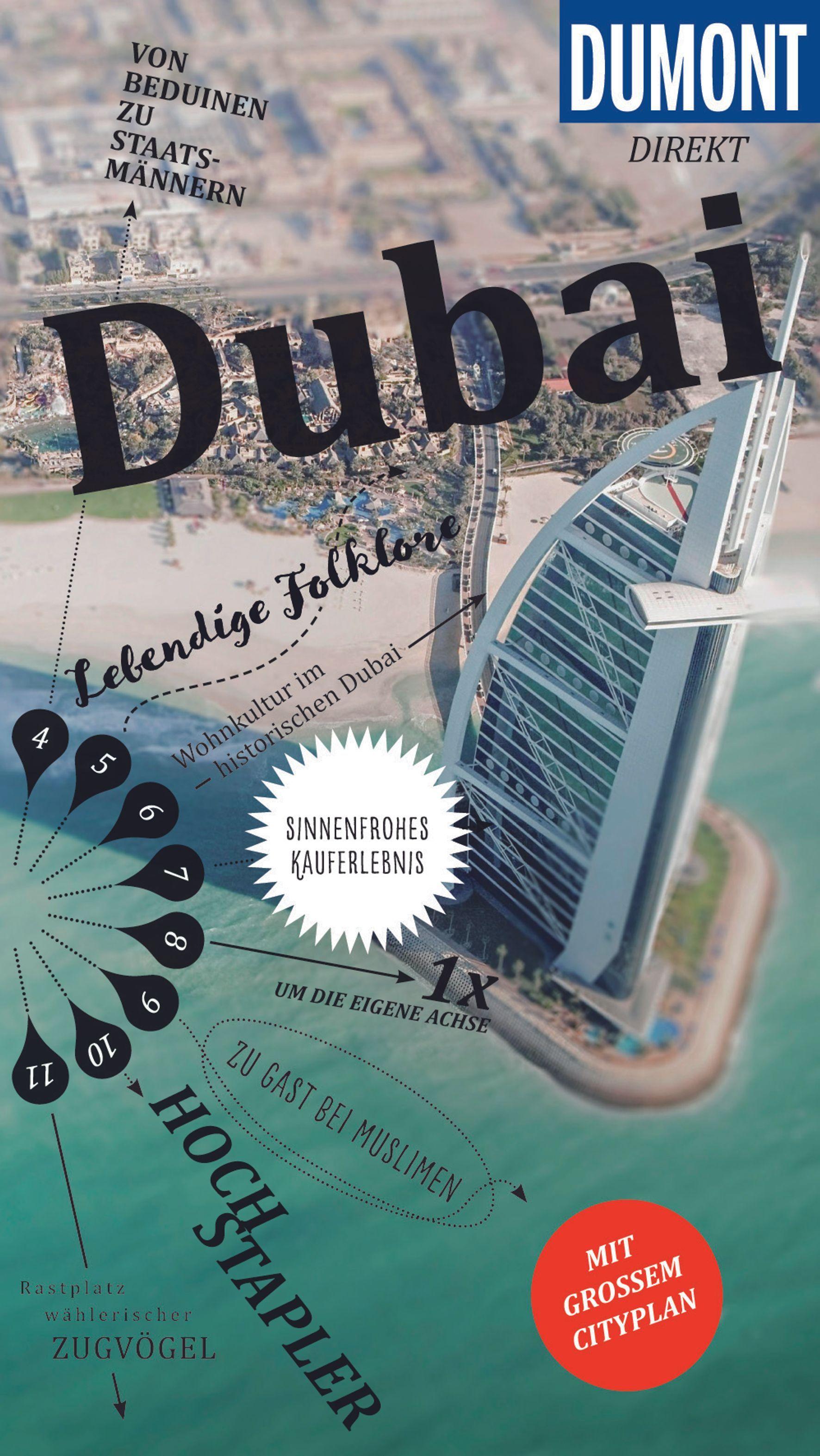 Vorderes Coverbild DuMont direkt Reiseführer Dubai