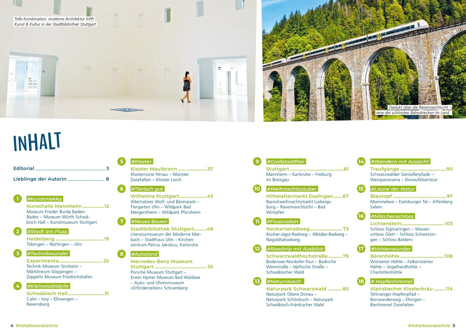 Beispielinhalt (Bild) DuMont #genausoschön in Baden-Württemberg