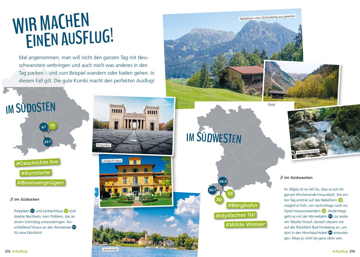 Beispielinhalt (Bild) DUMONT #genausoschön in Bayern