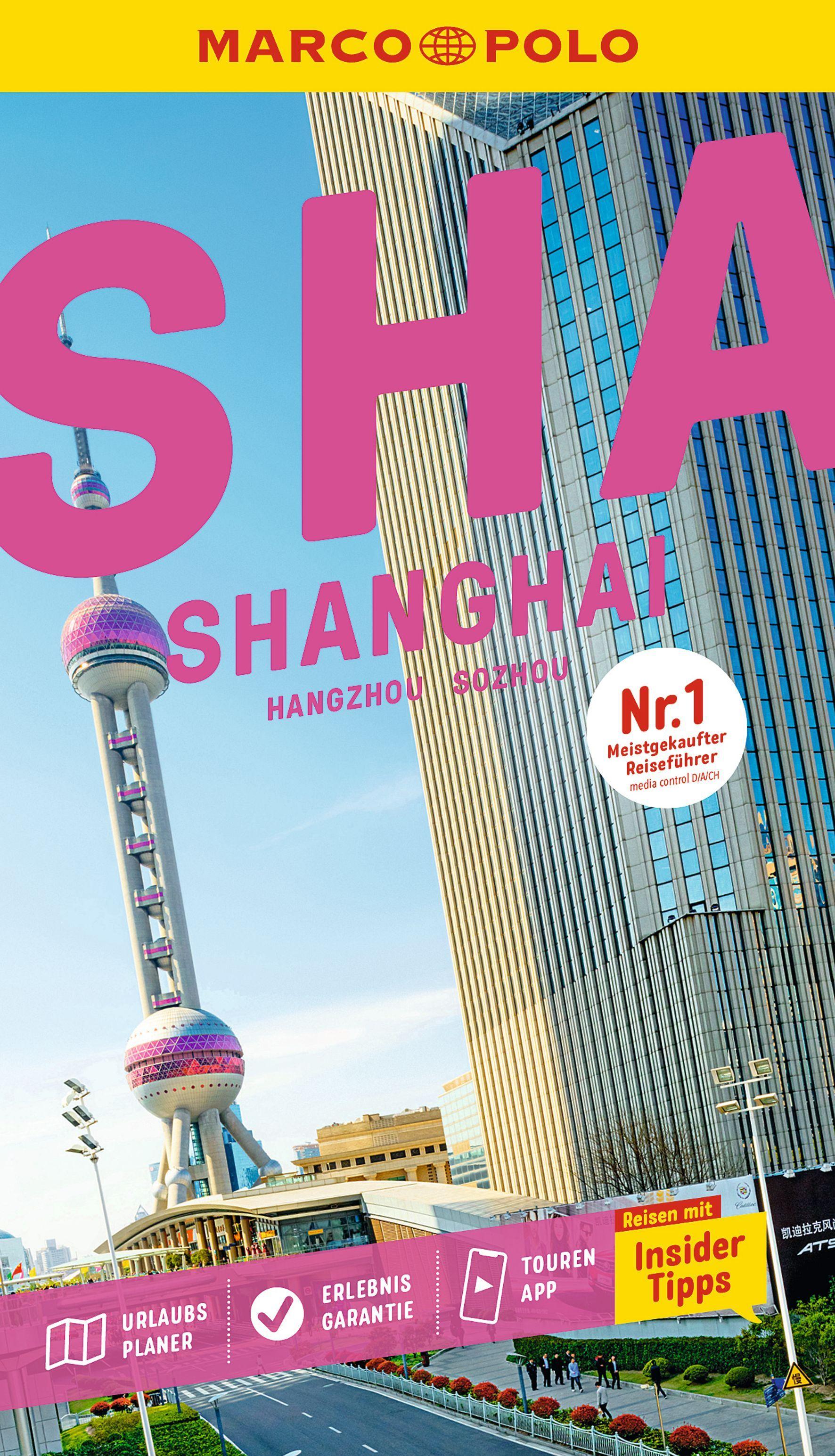 Vorderes Coverbild MARCO POLO Reiseführer Shanghai, Sozhou, Hangzhou
