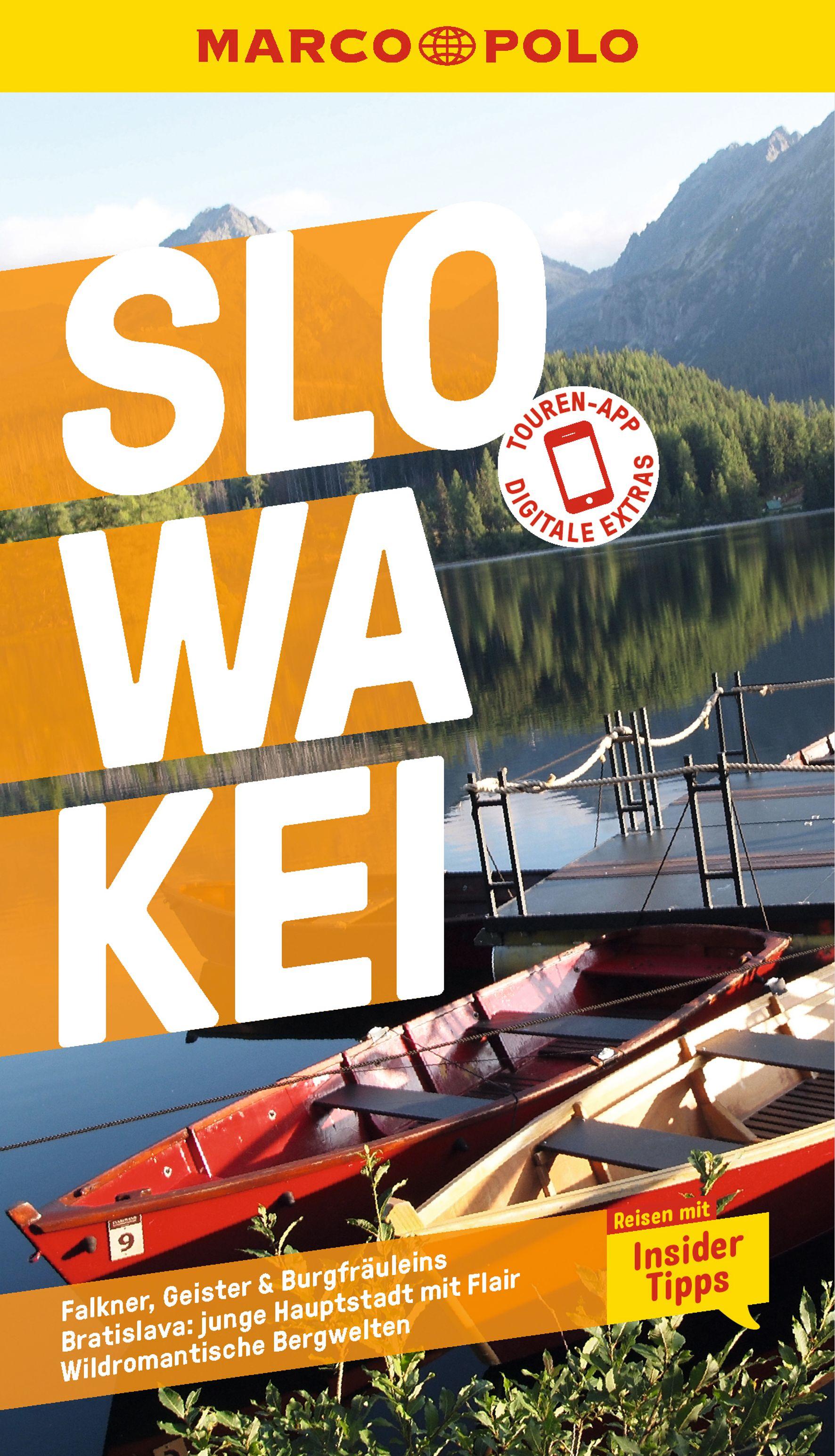 Vorderes Coverbild MARCO POLO Reiseführer Slowakei
